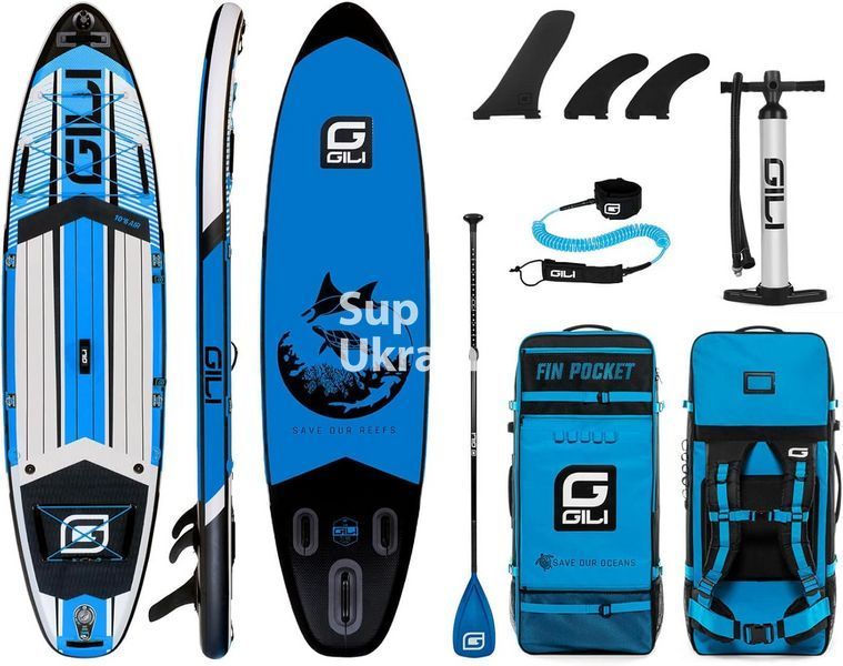 SUP-дошка GILI Air 350cm - Синій gili350 фото
