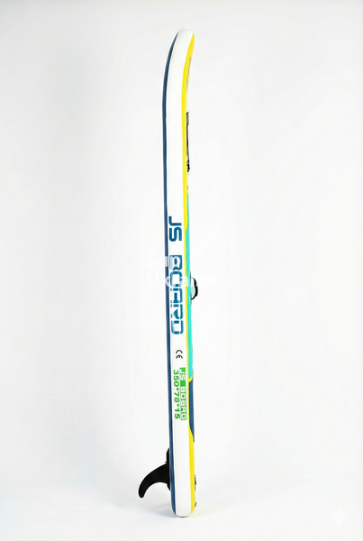 Надувна SUP дошка JS 350 Touring (350x78x15 см) &mdash; Швидкісний Сап Борд Жовто-Блакитний js350 фото