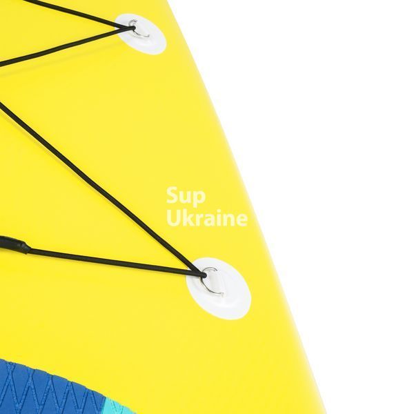 Надувна SUP дошка JS 350 Touring (350x78x15 см) &mdash; Швидкісний Сап Борд Жовто-Блакитний js350 фото