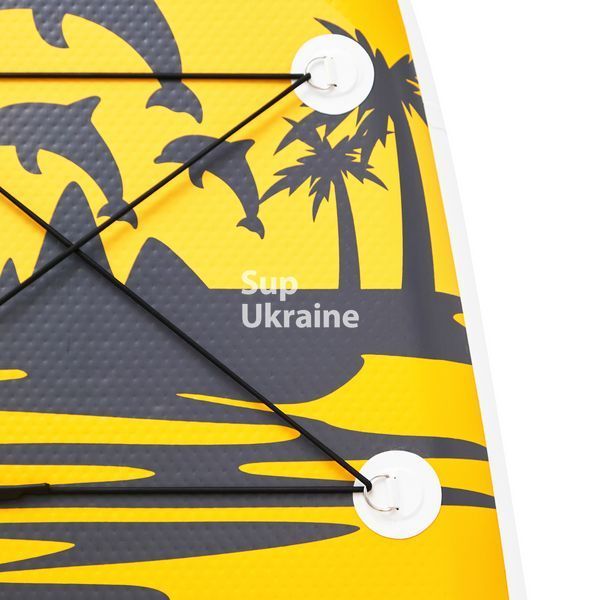 GQ SUP 335х81х15- 11'0  Yellow Black335 фото