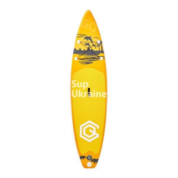 GQ SUP 335х81х15- 11'0  Yellow Black335 фото