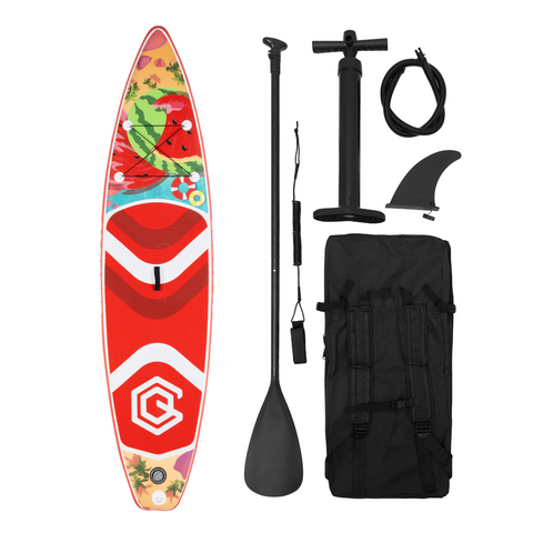 Надувна дошка Sup Red GQ SUP - 11'0 ,335x81x15cm red335 фото