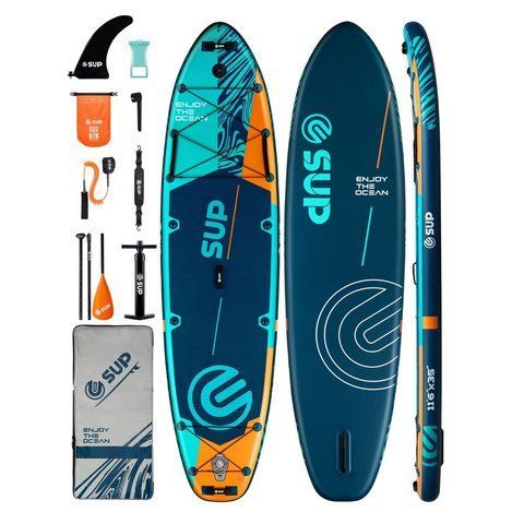 Надувна SUP дошка E-SUP Aruba (Для новачків) &mdash; Cтійкій Сап Борд es01 фото