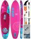 Надувна SUP дошка E-SUP Pink (Для новачків) &mdash; Cтійкій Сап Борд es01 фото 1