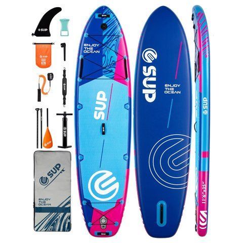 Надувна SUP дошка E-SUP Lake (Для новачків) &mdash; Cтійкій Сап Борд es01 фото