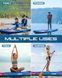 Надувна SUP дошка E-SUP Lake (Для новачків) &mdash; Cтійкій Сап Борд es01 фото 4