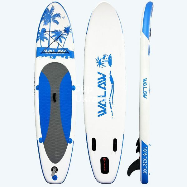 Надувна SUP-дошка Walaw 11'0" (335x76x15 см) - Синя wal фото